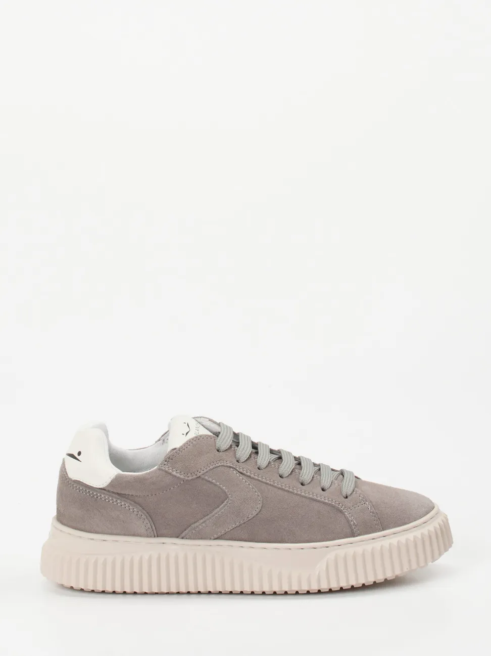 Voile Blanche – Sneaker aus Veloursleder grau