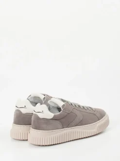 Voile Blanche – Sneaker aus Veloursleder grau