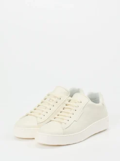 Voile Blanche – Sneaker aus Kalbleder Cremeweiß