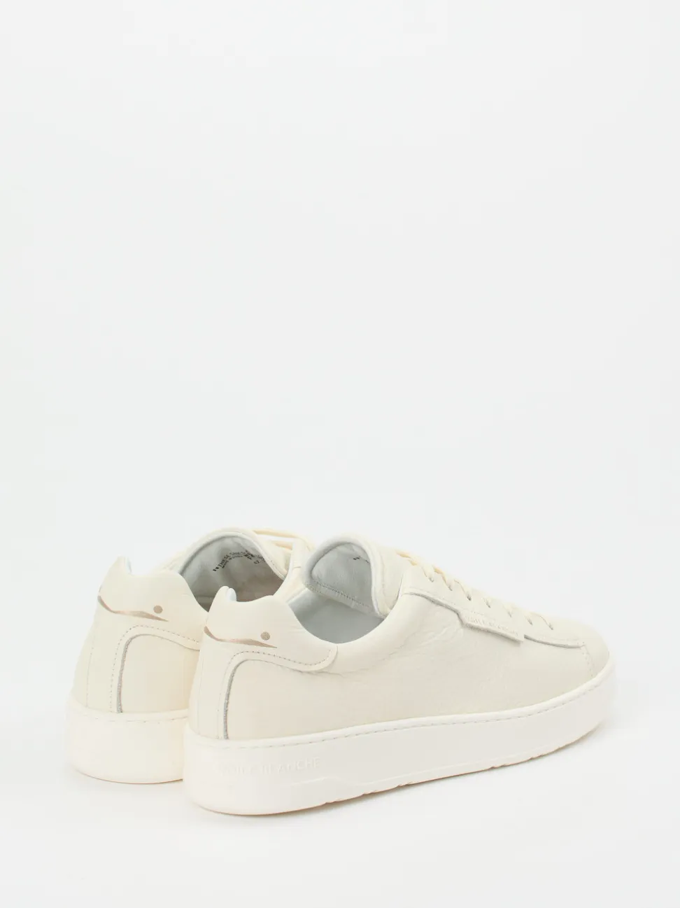 Voile Blanche – Sneaker aus Kalbleder Cremeweiß