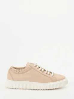 Voile Blanche – Sneaker aus Lammleder beige