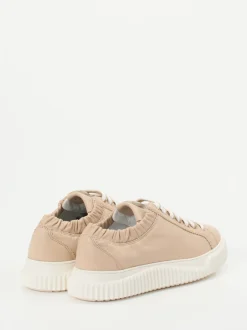 Voile Blanche – Sneaker aus Lammleder beige