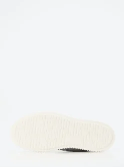 Voile Blanche – Sneaker aus Metallicleder hellblau