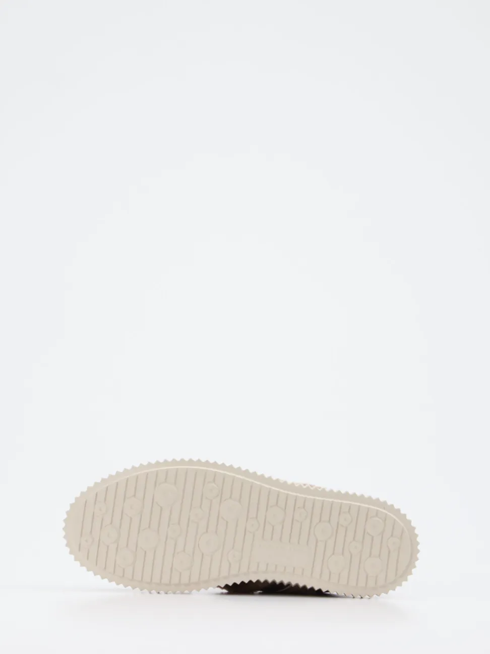 Voile Blanche – Sneaker aus Metallicleder Roségold