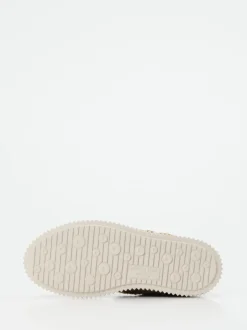 Voile Blanche – Sneaker aus Veloursleder und Teddytextil