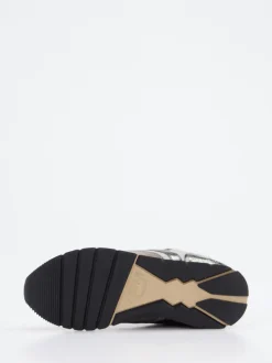 Voile Blanche – Winter-Sneaker aus Veloursleder grau