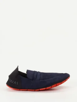 Wai – Loafer aus Synthetik mit Flexsohle in Blau