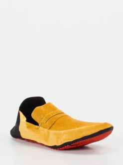 Wai – Slipper aus Textil in Goldgelb