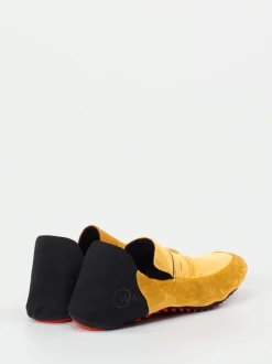 Wai – Slipper aus Textil in Goldgelb
