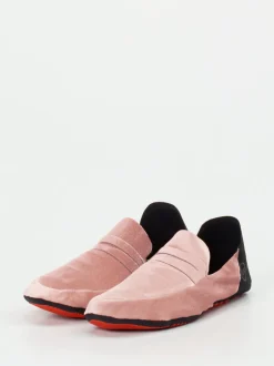 Wai – Slipper aus Textil in Altrosa