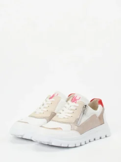 Waldläufer – Chunky Sneaker aus Kalbleder Weiß
