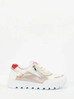 Waldläufer – Chunky Sneaker aus Kalbleder Weiß