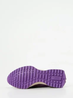 Waldläufer – Freizeitsneaker aus Veloursleder violett