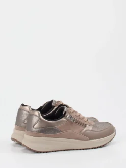 Waldläufer – Komfort-Sneaker aus Veloursleder Beige