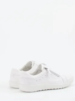 Waldläufer – Komfort-Sneaker aus Hirschleder weiß
