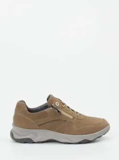 Waldläufer – Komfort-Sneaker aus Fettleder sandbraun