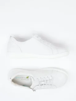 Waldläufer – Komfort-Sneaker aus Kalbleder Offwhite