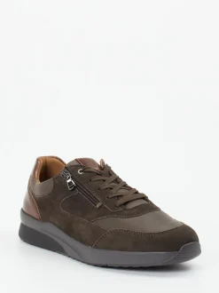 Waldläufer – Komfort-Sneaker aus Nubukleder braun