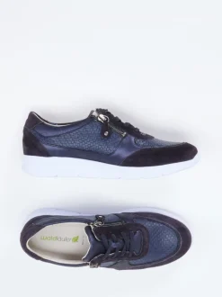 Waldläufer – Komfort-Sneaker aus Kalbleder Dunkelblau