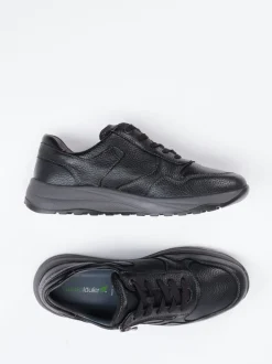 Waldläufer – Komfort-Sneaker aus Hirschleder schwarz