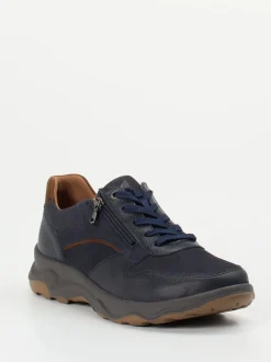 Waldläufer – Komfort-Sneaker aus Kalbleder Dunkelblau