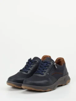 Waldläufer – Komfort-Sneaker aus Kalbleder Dunkelblau