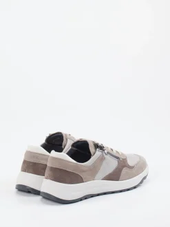 Waldläufer – Komfort-Sneaker aus Veloursleder beige