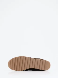Waldläufer – Komfort-Sneaker aus Veloursleder braun