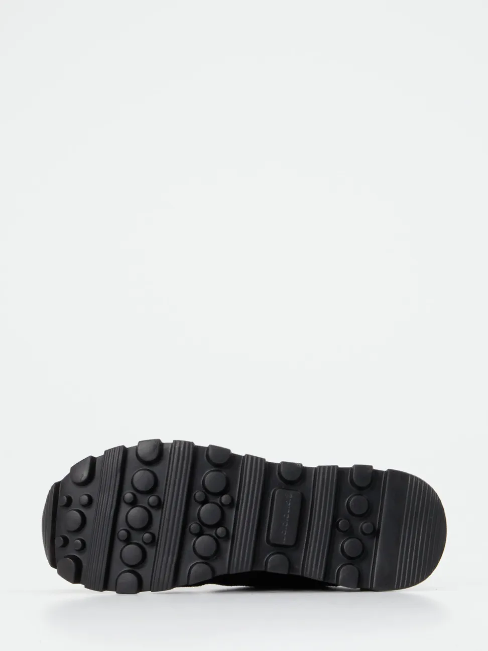 Waldläufer – Komfort-Sneaker aus Veloursleder Schwarz