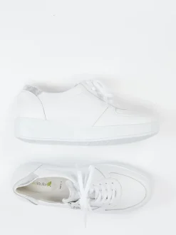 Waldläufer – Komfort-Sneaker aus Hirschleder Weiß