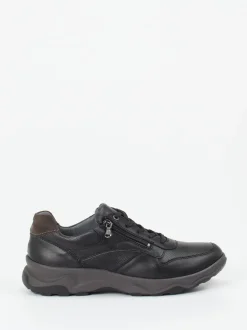 Waldläufer – Komfort-Sneaker aus Kalbleder schwarz