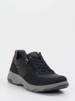 Waldläufer – Komfort-Sneaker aus Kalbleder Schwarz