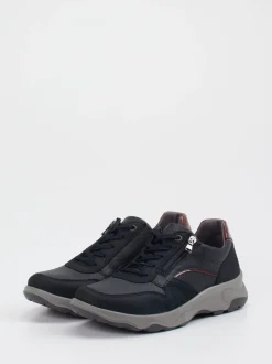 Waldläufer – Komfort-Sneaker aus Kalbleder Schwarz