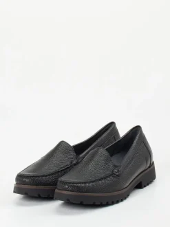 Waldläufer – Loafer aus Elchleder Schwarz