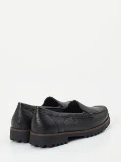 Waldläufer – Loafer aus Elchleder Schwarz