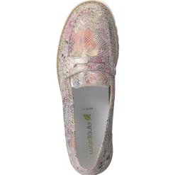 Waldläufer – Loafer aus geprägtem Leder multicolor