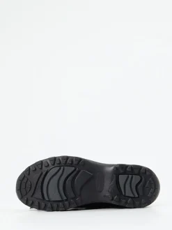 Waldläufer – Outdoor-Schnürschuh aus Nubukleder schwarz