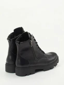 Waldläufer – Schnürboots aus Kalbleder schwarz