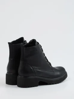 Waldläufer – Schnürboots aus Kalbleder schwarz