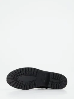 Waldläufer – Schnürboots aus Veloursleder Dunkelbraun