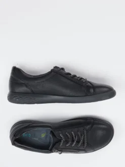 Waldläufer – Schnürschuhe aus Kalbleder schwarz