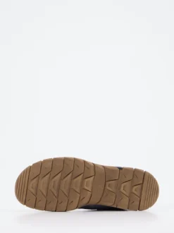 Waldläufer – Stiefelette aus Veloursleder blaugrau