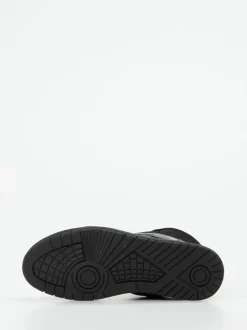 Waldläufer – Stiefeletten aus Lackleder Schwarz