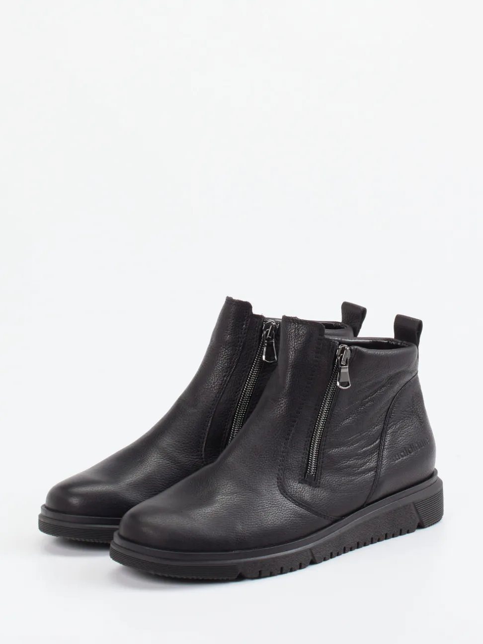 Waldläufer – Stiefeletten aus Kalbleder schwarz