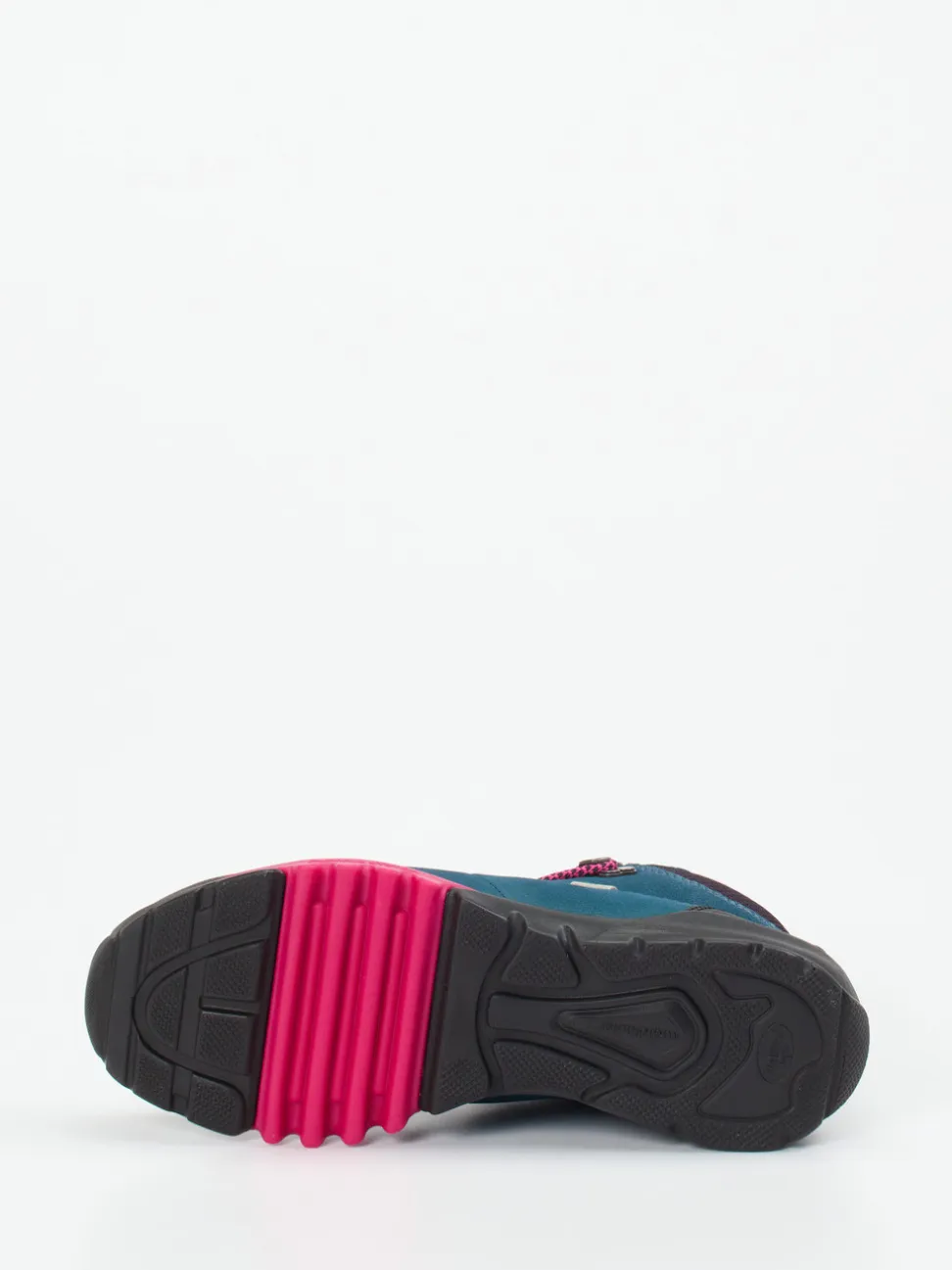 Waldläufer – Wanderschuhe aus Veloursleder Petrolblau