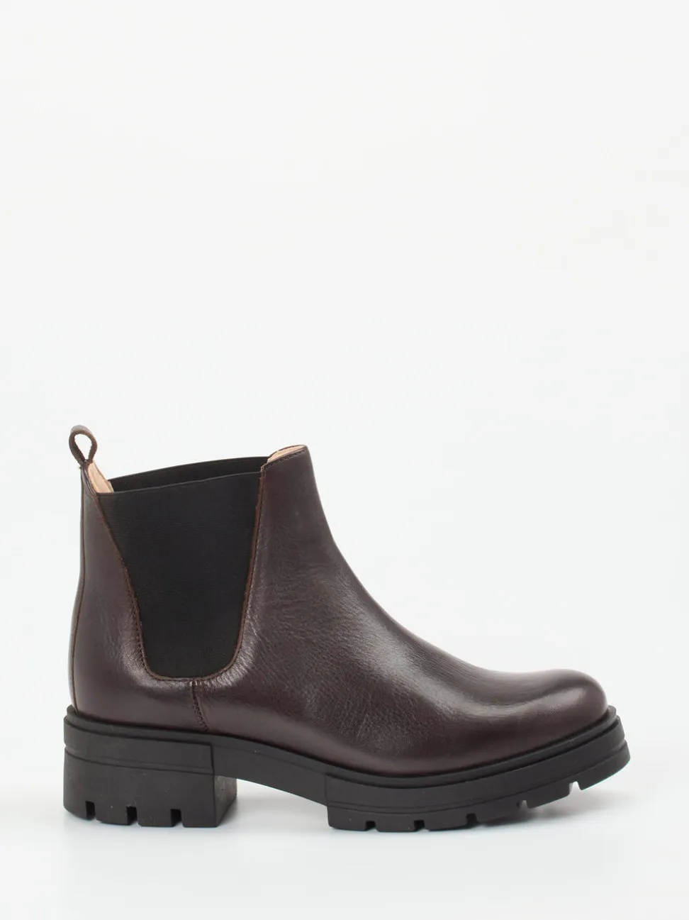 Werner – Chelsea Boots aus Kalbleder Dunkelbraun