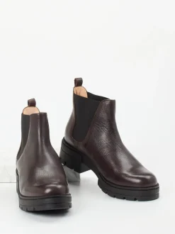 Werner – Chelsea Boots aus Kalbleder Dunkelbraun