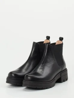 Werner – Chelsea Boots aus Kalbleder Schwarz