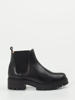 Werner – Chelsea Boots aus Kalbleder Schwarz