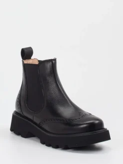 Werner – Chelsea Boots aus Kalbleder schwarz